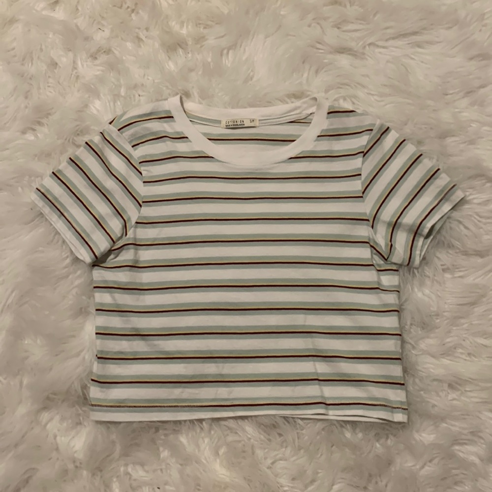 Cotton On Striped Baby Tee
